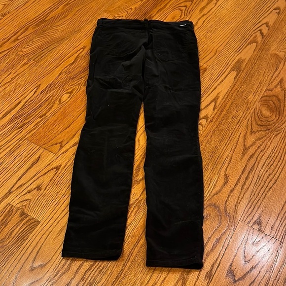 Mother Woman’s The Charmer Black Velvet Jeans Size 27 - Picture 5 of 8